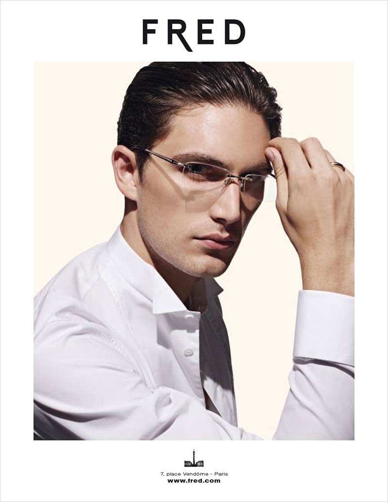 bijoux fred paris eyewear shot by alistair taylor young homme