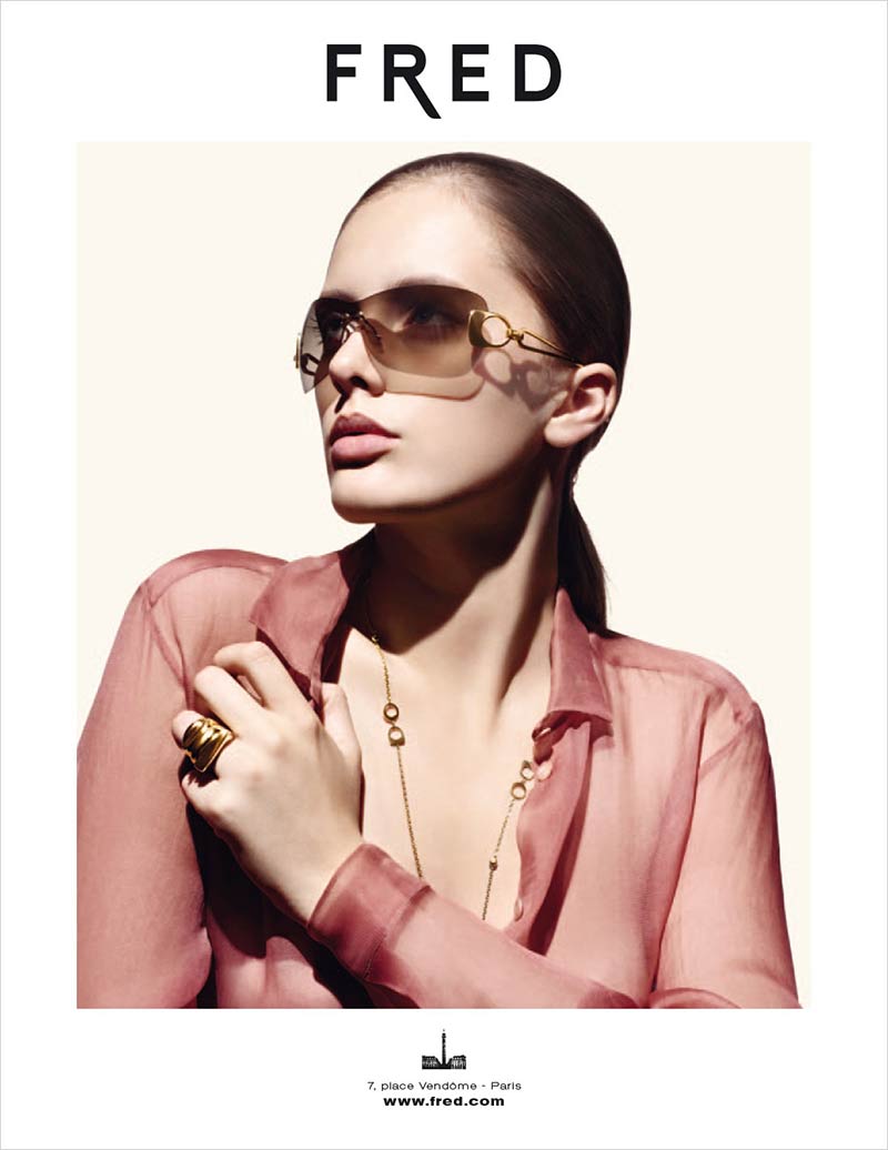 bijoux fred paris eyewear shot by alistair taylor young