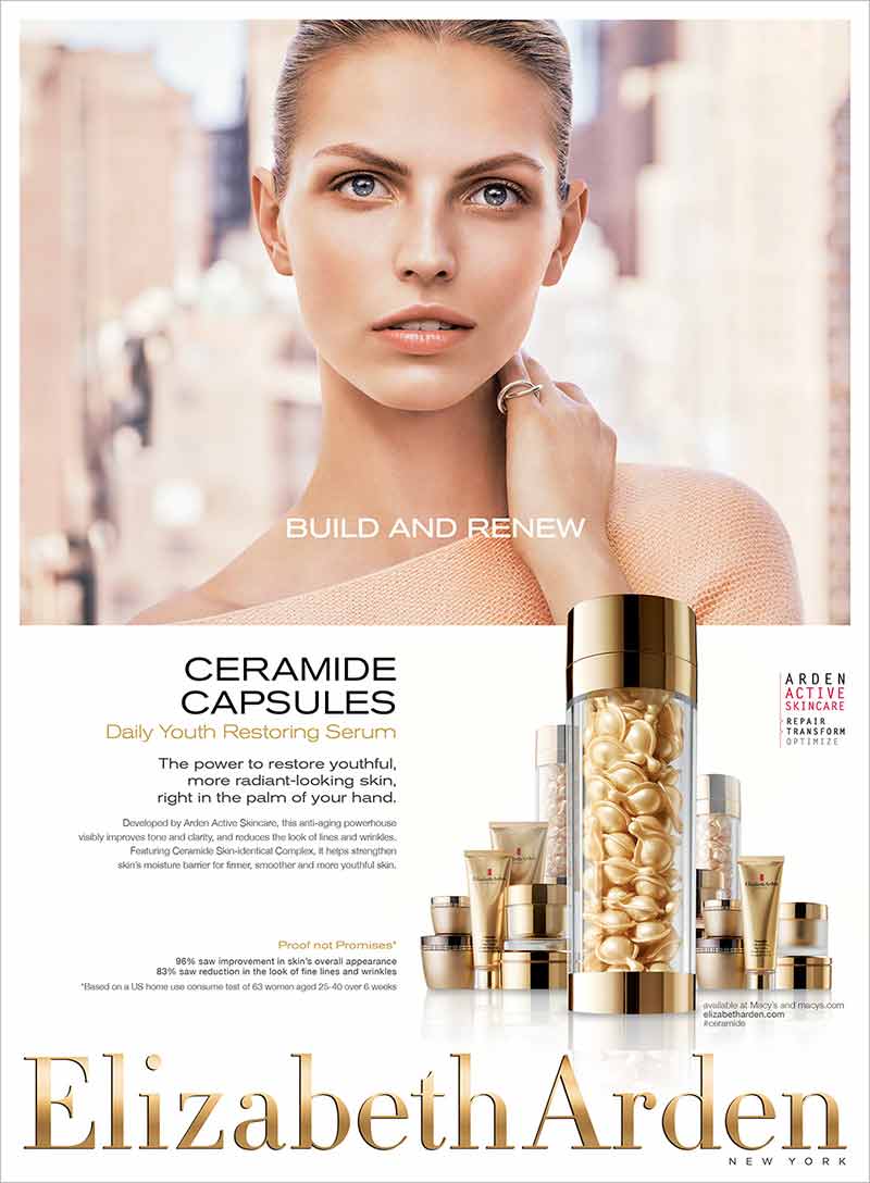 elisabeth arden gamme ceramide direction artistique