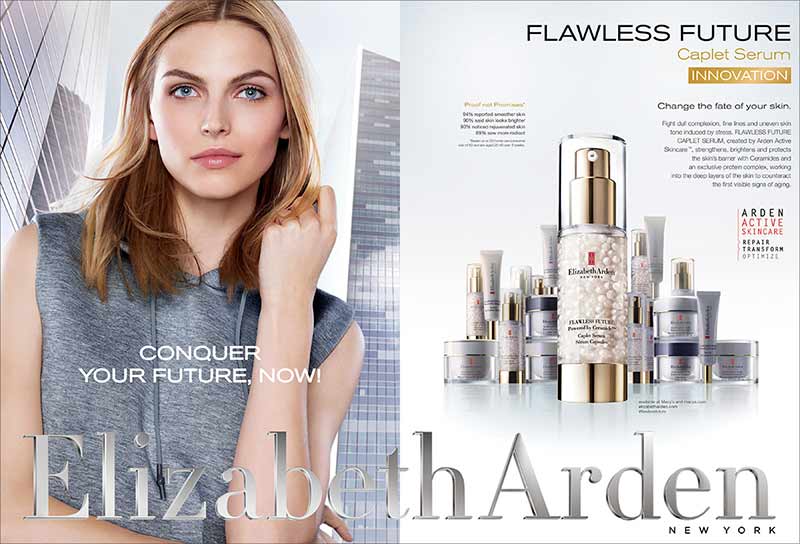 elisabeth arden gamme flawless future direction artistique