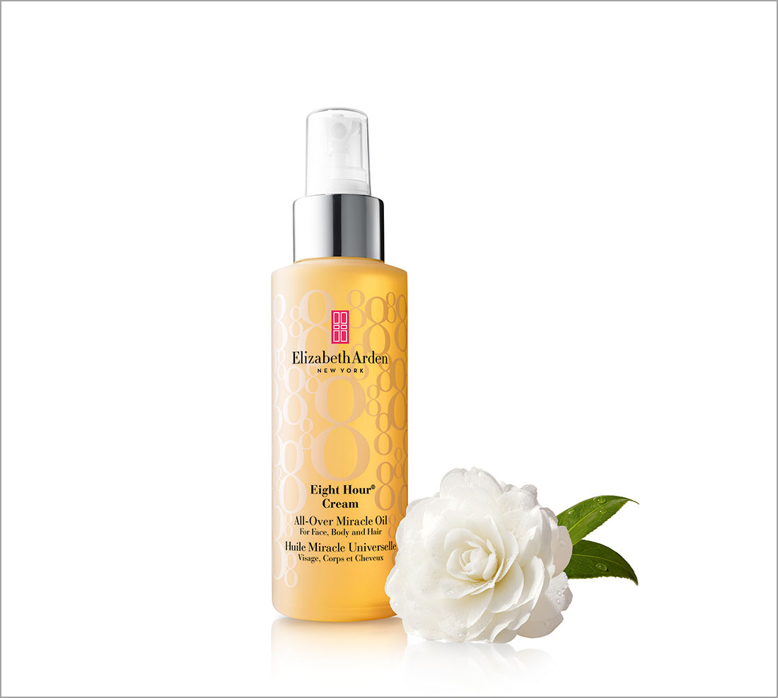 direction artistique visuel packaging eight hour miracle oil Elisabeth Arden