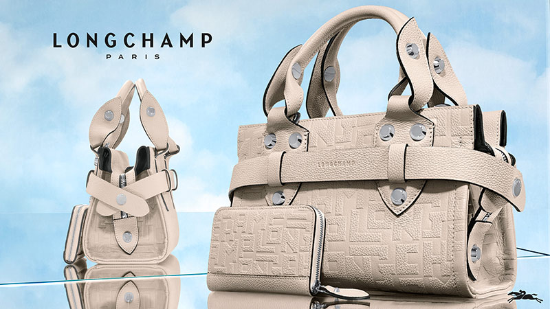 Campagne nature morte pour Longchamp par les gauchers studio