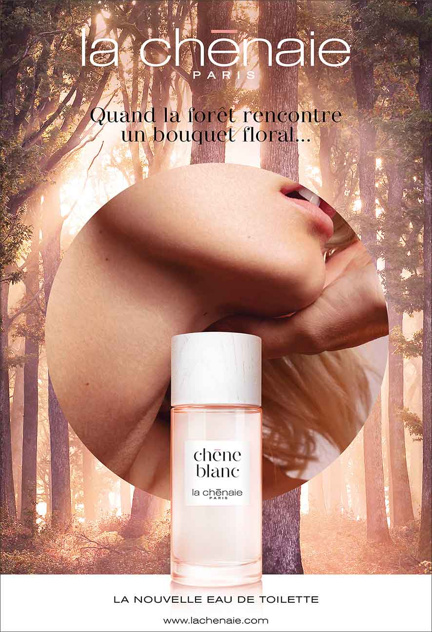 Les Gauchers Studio pour la nouvelle eau de toilette La chênaie, Chêne Blanc