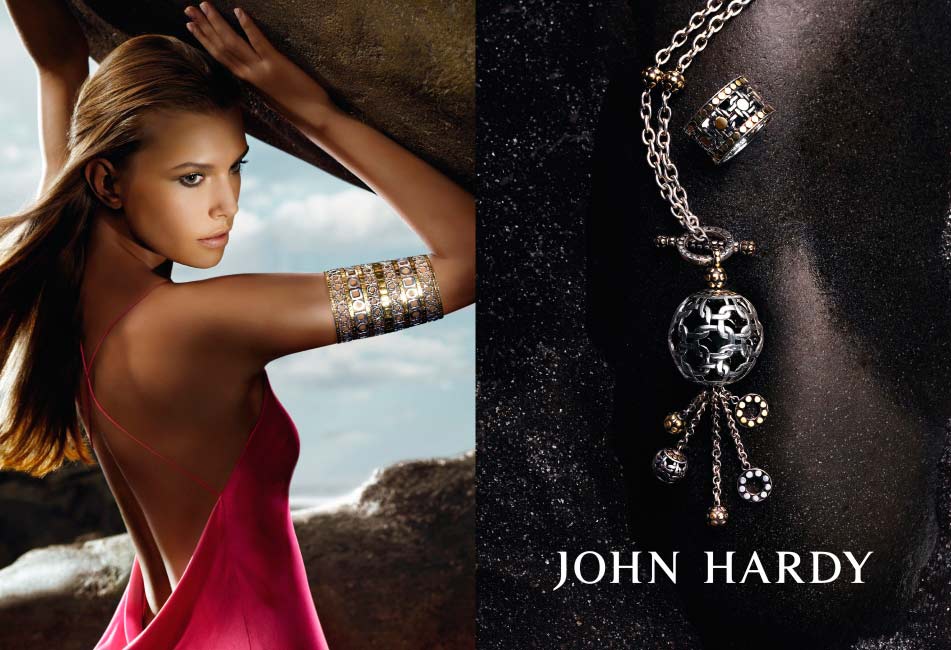 John Hardy, goddess wearing jewel collection