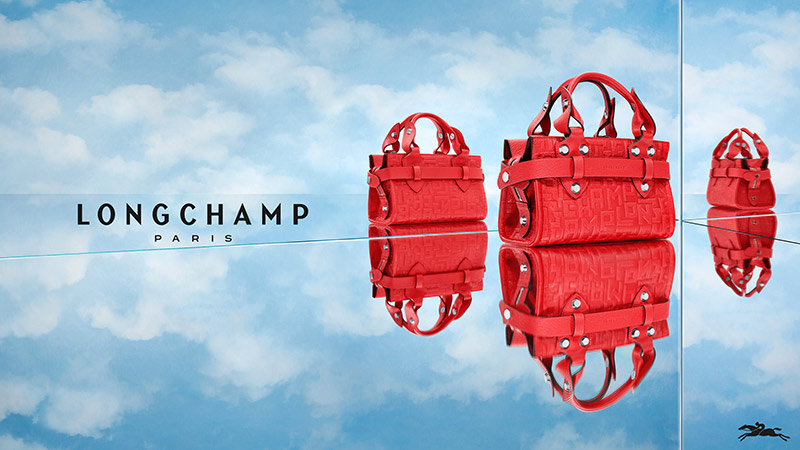 Campagne nature morte pour Longchamp par les gauchers studio