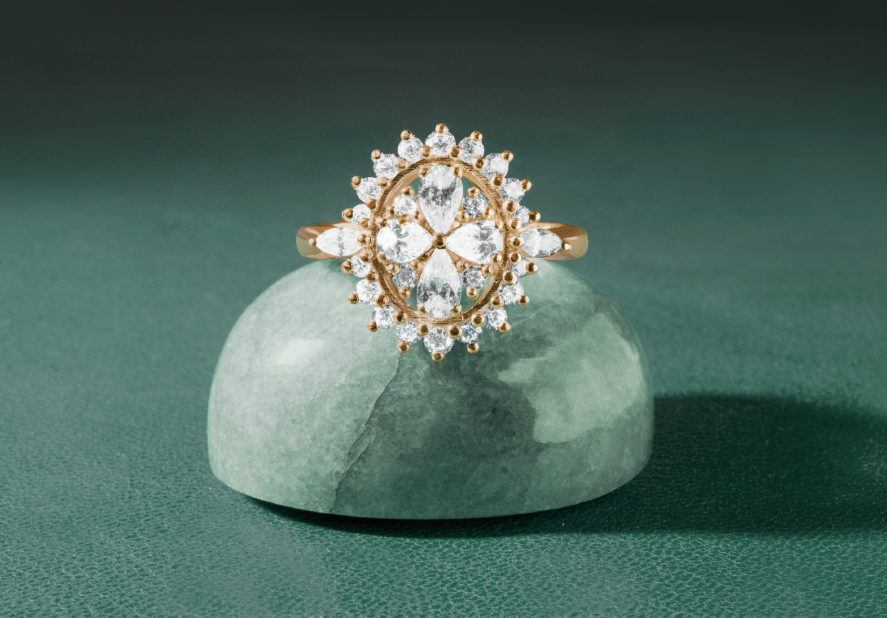 Précieuse Joaillerie photographie creative packshot by les Gauchers Studio