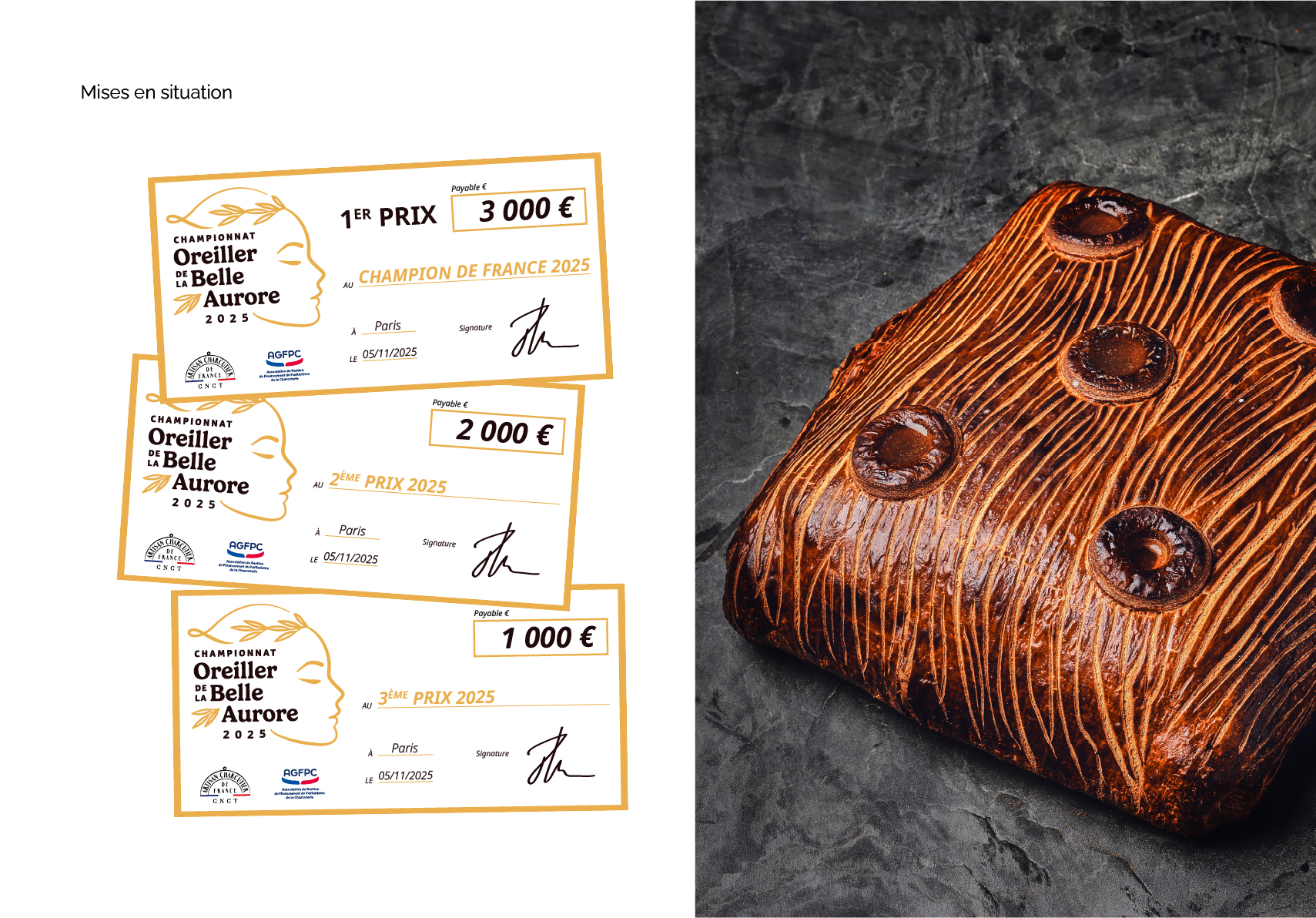 Supports de communication Oreiller de la belle aurore par les gauchers studio